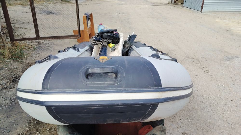 Лодка Ривьера 3600 с мотором Ханкай 6