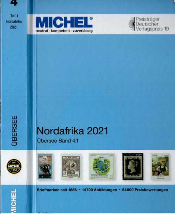 6 Каталога  "МИХЕЛ"(Michel)2019/2022 г. Африка на DVD