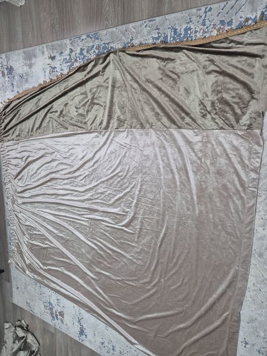 Велюровый шторы хорошие