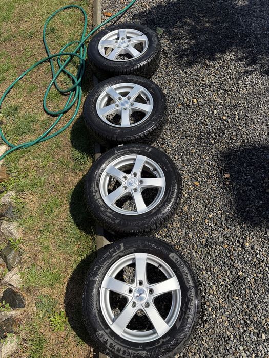 Jante 5x112 cu anvelope m+s ca noi