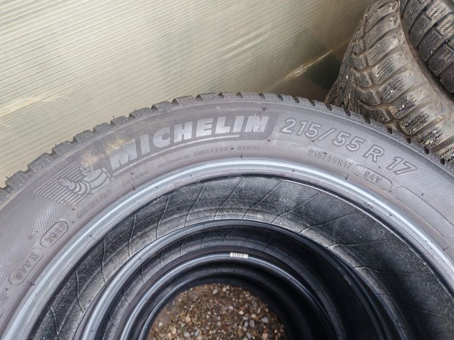 215 55 17, 4buc Michelin Crossclimate,2022,peste 6mm