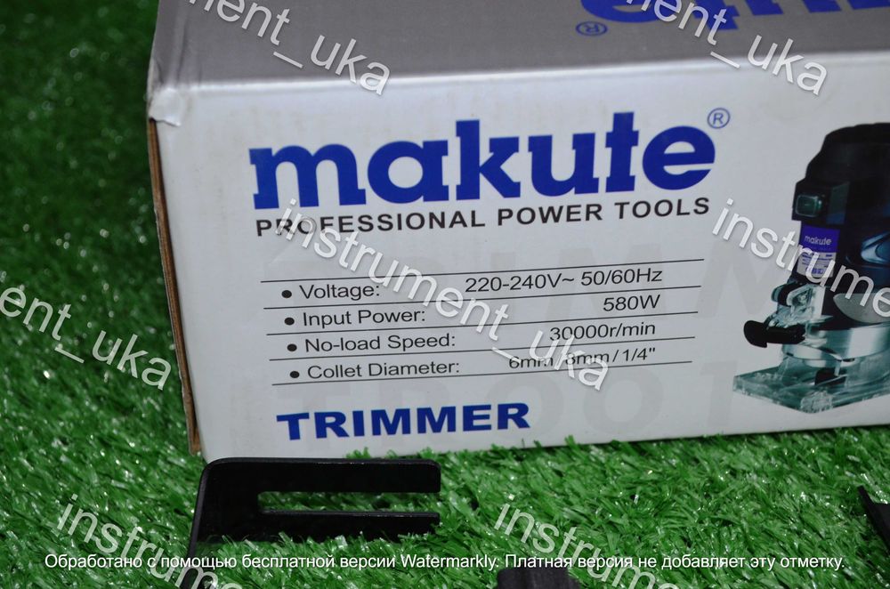 Фрезер ручной кромочный Makute