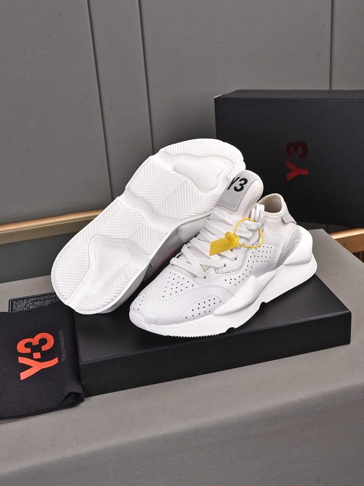 Adidasi Y-3, Kaiwa - White Premium din Piele NOI Yohji Yamamoto Y3