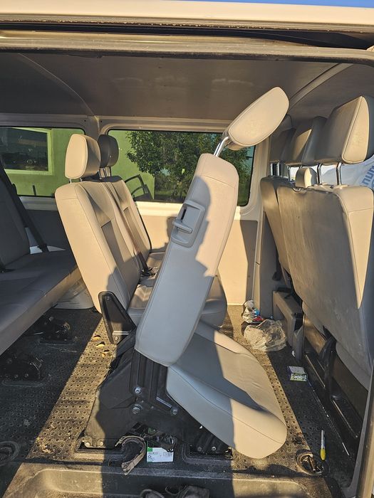 Banchete scaune vw transporter t5 facelift 2011