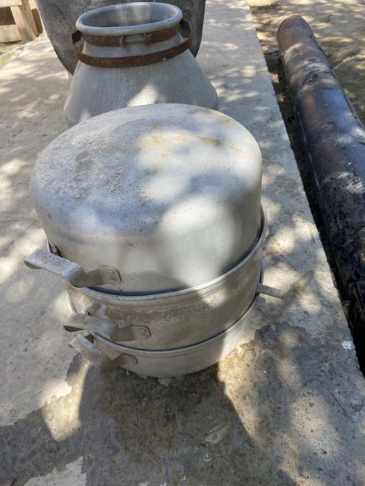 Старый алюминывый казан