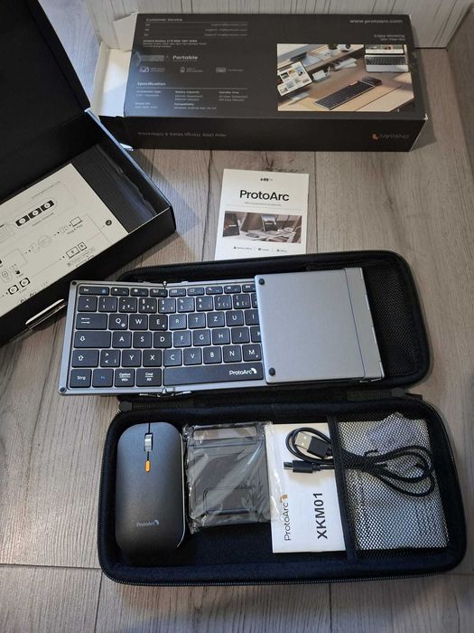 Tastatura/Mouse ProtoArc XKM01 & Empire Gaming, Tecurs & Joyaccess