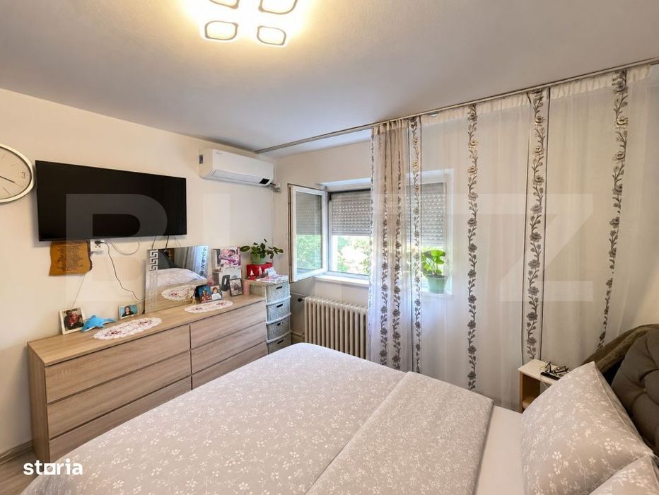 Apartament 2 camere decomandat,52 mp, etajul 2,zona Victor Babes