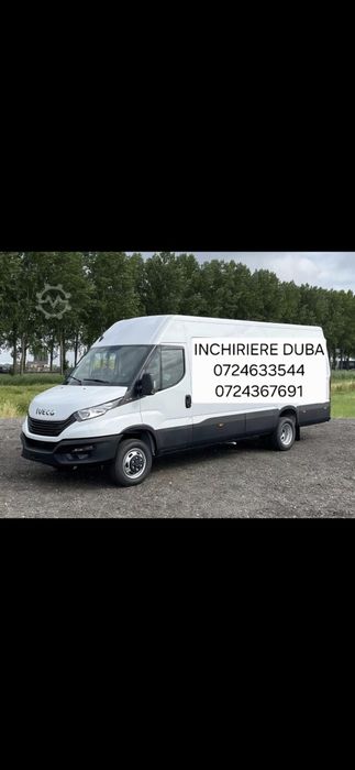 Inchiriez inchiriere duba cu / fara sofer / transport marfa , moloz