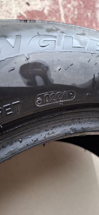 Резина комплект 255 55.,r19 triangle