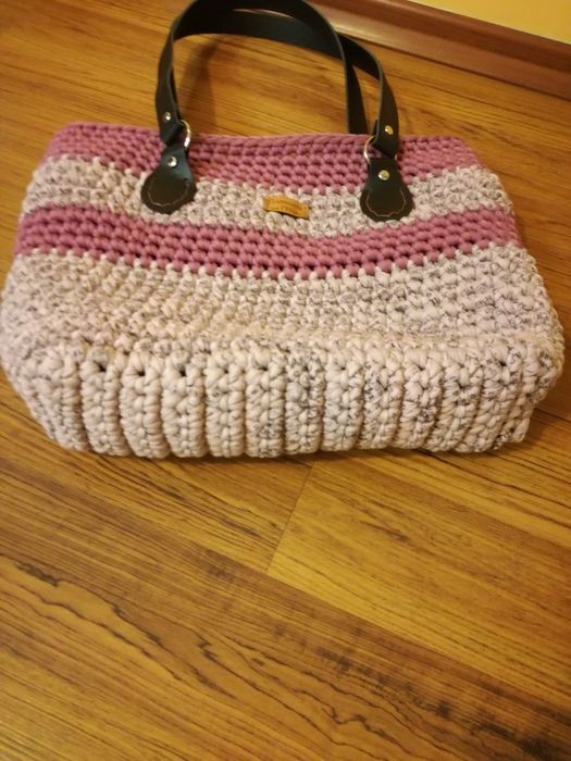 Плетена дамска чанта!