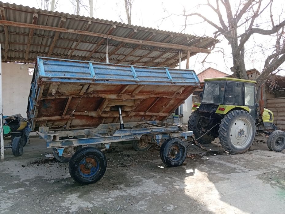 Трактор, Плуг ва Прицеп тлечка