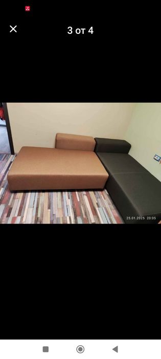 Ъглов диван feidom