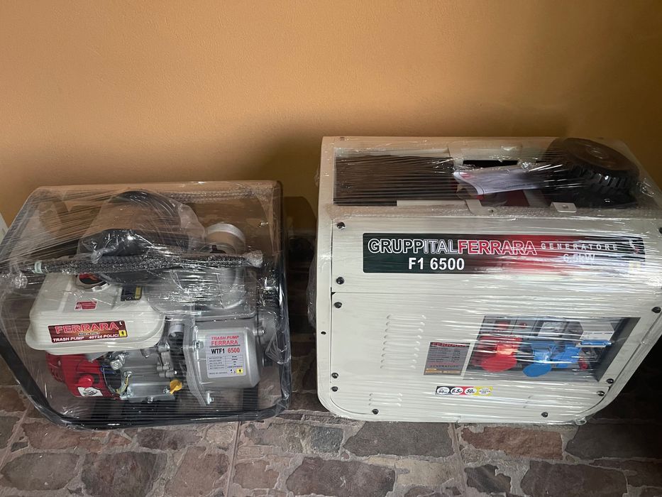 Generator și motopompa