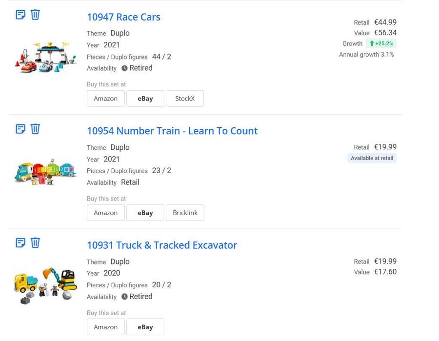 Lego Duplo - 12kg - 13 seturi