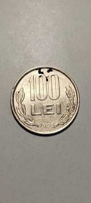 Moneda 100 lei anul 1993