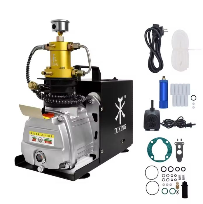 PCP Оборудване: Компресори 12/220V, Помпи, Бутилки, Филтри и Вентили  4500PSI