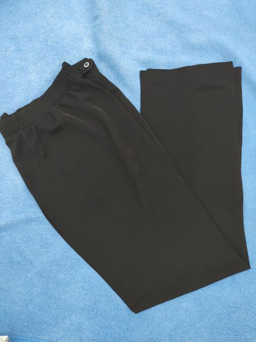 Pantaloni negri dama clasici elastic in talie M L