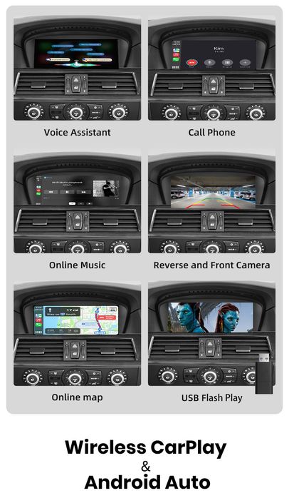 Carplay Android auto модул за BMW CCC CIC NBT
