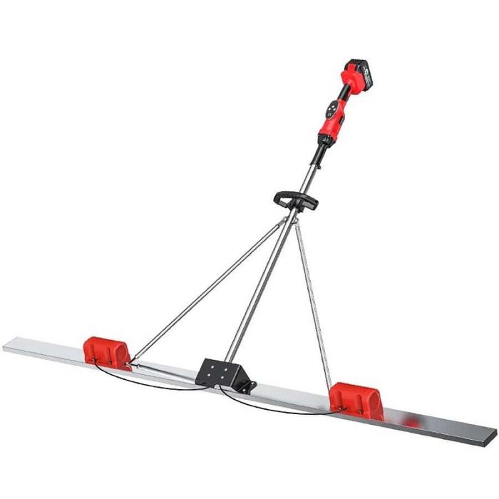 Rigla vibranta pentru beton 1.8 m, ZX-10L, cu doi acumulatori Li-ion