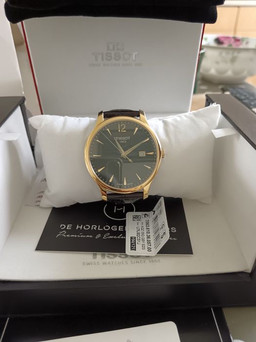 Чисто нов мъжки часовник Тисо