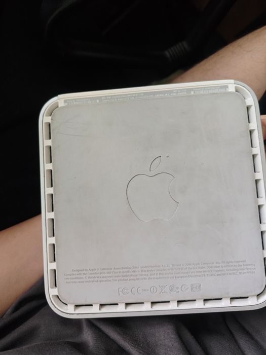 Mac mini 2006 с прозрачной крышкой