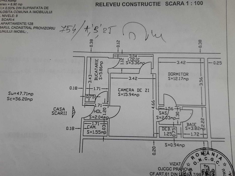 Apartament doua camere 50mp ultracentral