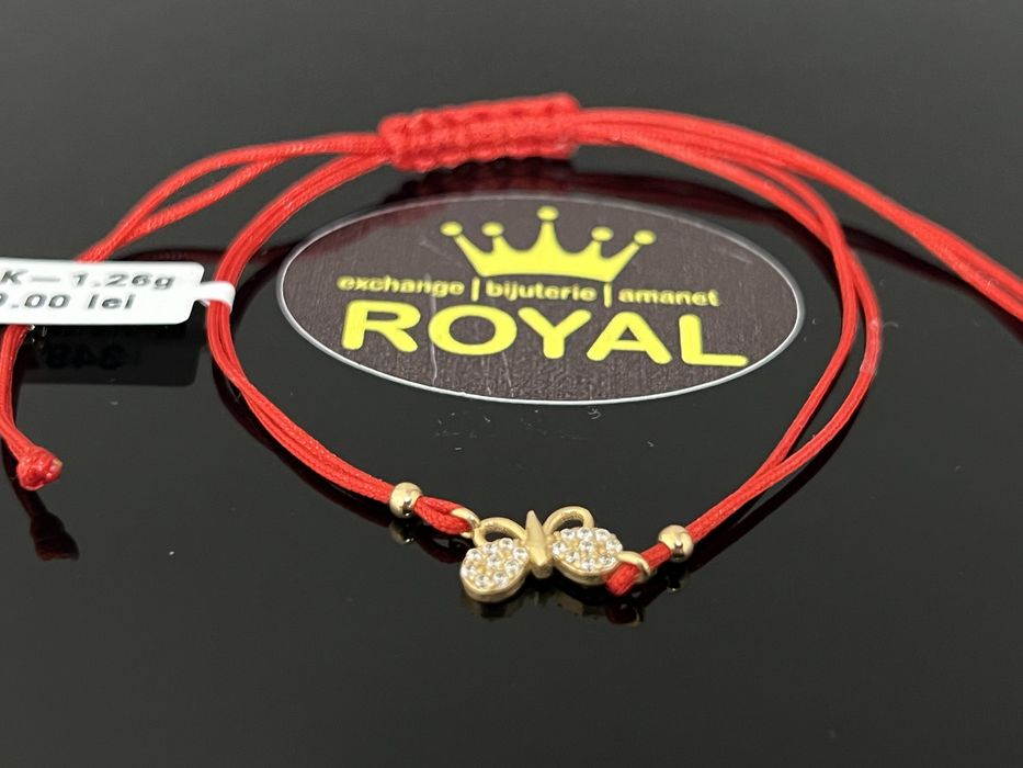 Bijuteria Royal CB: Bratara cu snur aur nou 14k 1,26gr