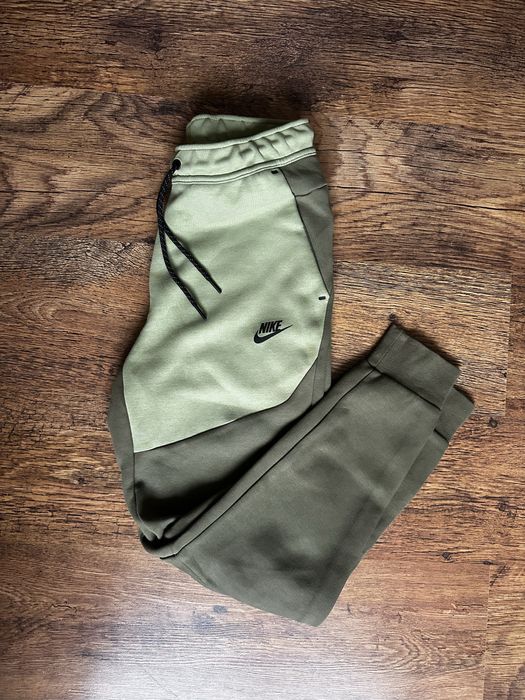Nike tech green анцуг olive зелен Оригинален! CU4495-222