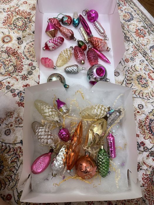 Советские игрушки для елочки