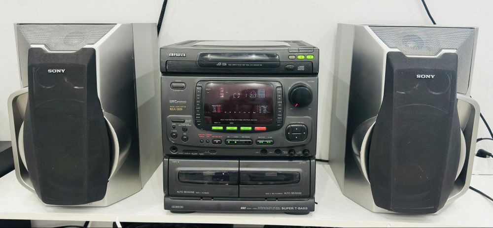 Aiwa nsx999 с тонколони на Sony VX8