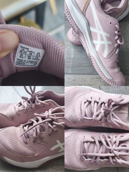 Маратонки за тенис или бадминтон за момиче 36 Asics