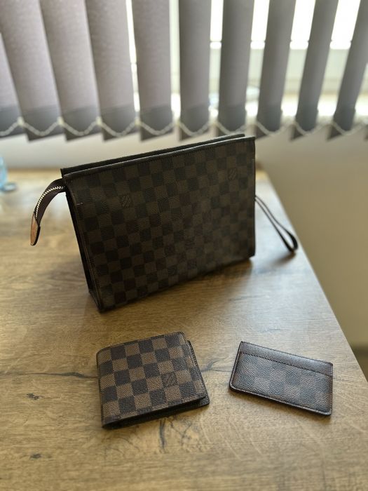 Louis Vuitton мъжка чанта комплект