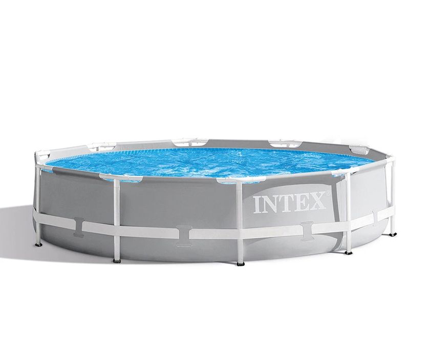 Сглобяем басейн INTEX Prism Frame с филтърна помпа, 305 х 76 см.