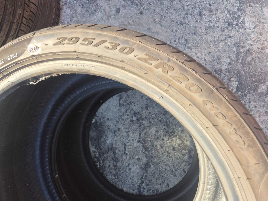 2 Anvelope de VARA - 295/30/20 101Y - PIRELLI P-ZERO AMS - Stare F BUNA - DOT 2021 !