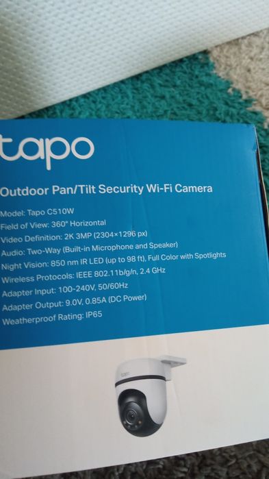 Vând cameră tapo c 510w exterior