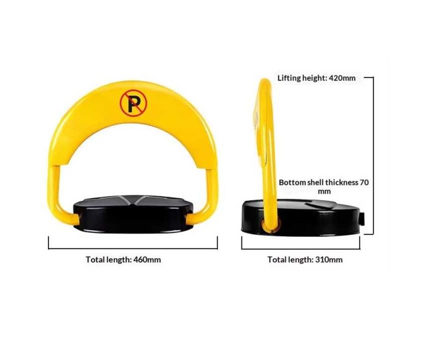 SMART скоба за паркомясто с дистанционно и аларма