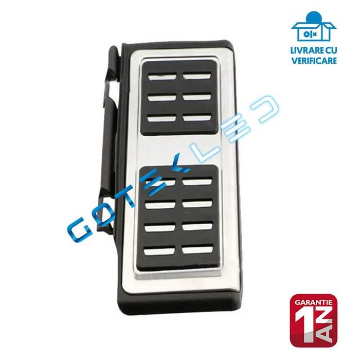 Set Pedale din oțel inoxidabil pentru Volkswagen, Skoda, Seat