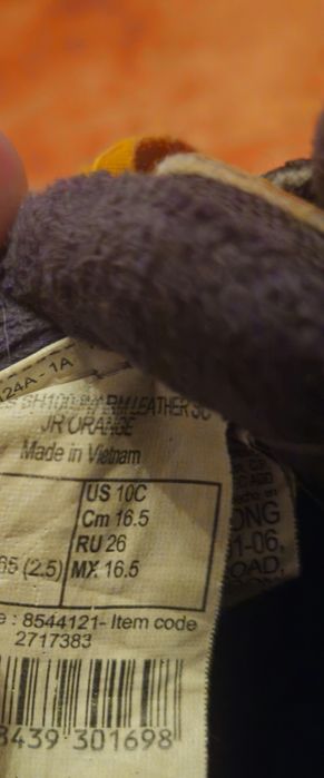 Vand incaltaminte ghete Dechatlon nr 26 16.5cm