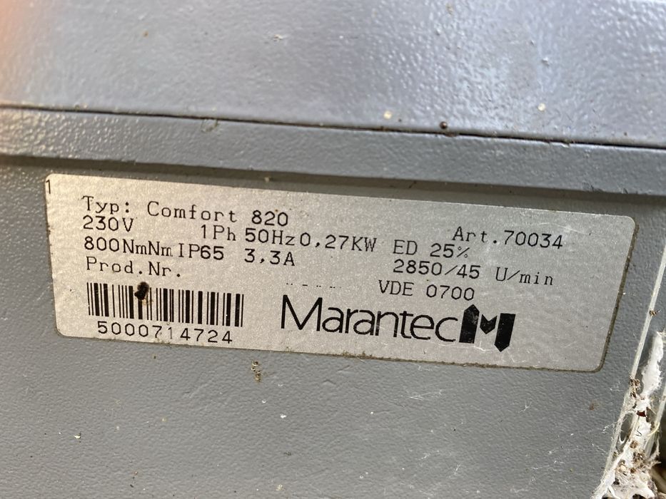 Автомат за плъзгаща врата marantec 820 comfort