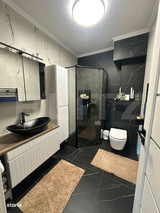 Apartament 3 camere lux, 76 mp, 2 bai, terasa si parcare – bloc nou