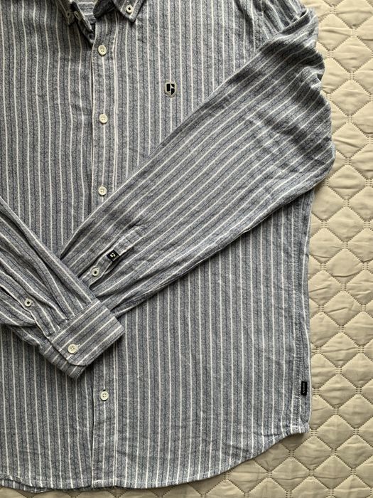 Cămașă de bărbați Garcia din bumbac, în dungi, mărimea XL