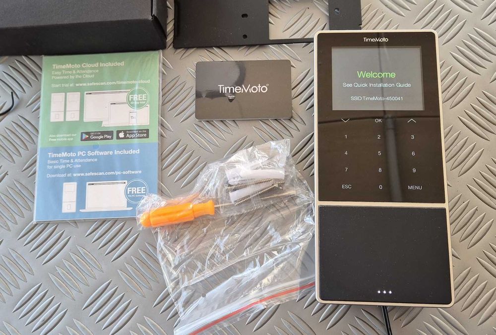 Система за контрол на работното време TimeMoto TM-818