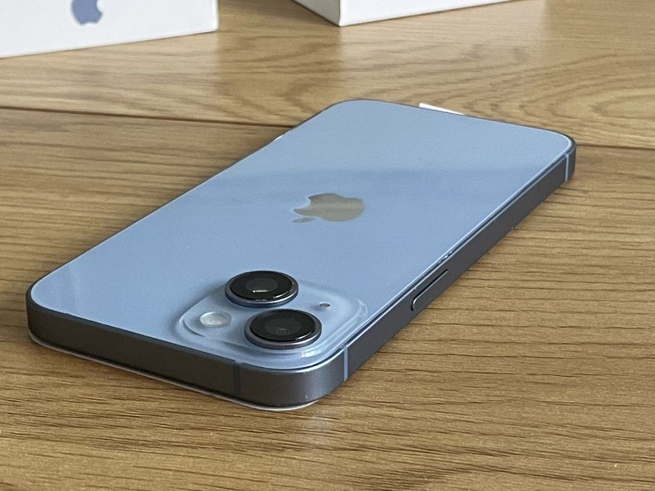 Бартер iPhone 14 128gb blue 100%
