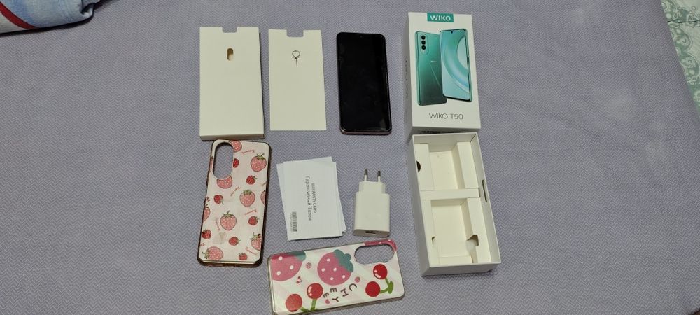 Wiko t50, розовый