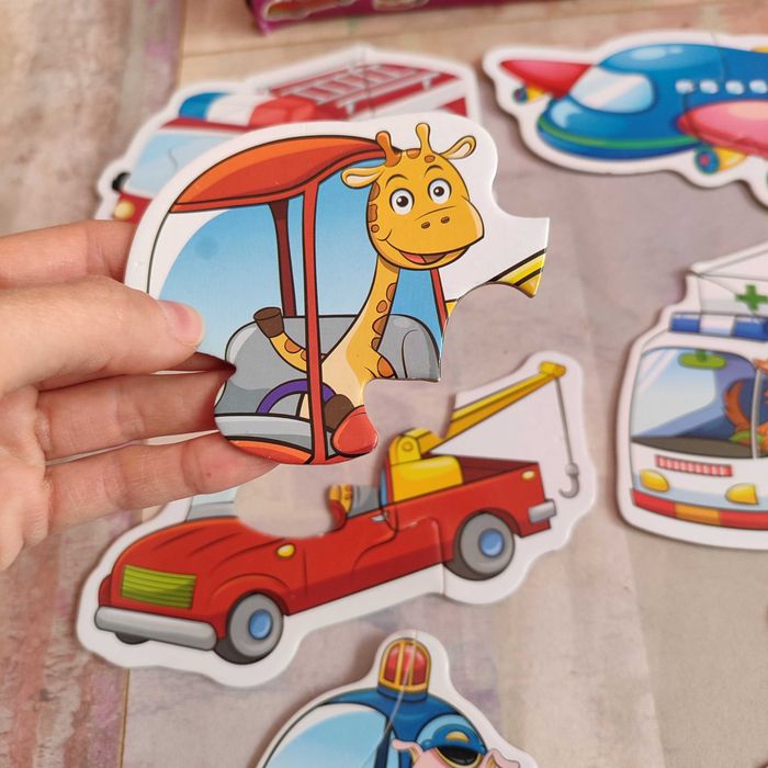 Лот от 3 пъзела 1-2 г Пепа Коли плодове