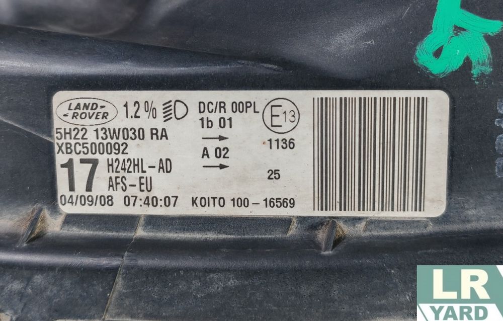Far stanga LHD DISCOVERY 3 2005-2009 XBC500092 5H22-13W030-RA