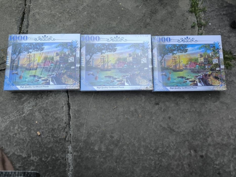 Пъзели 1000 части нови