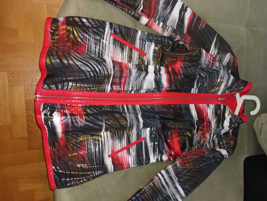 Двулицево кожено женско яке