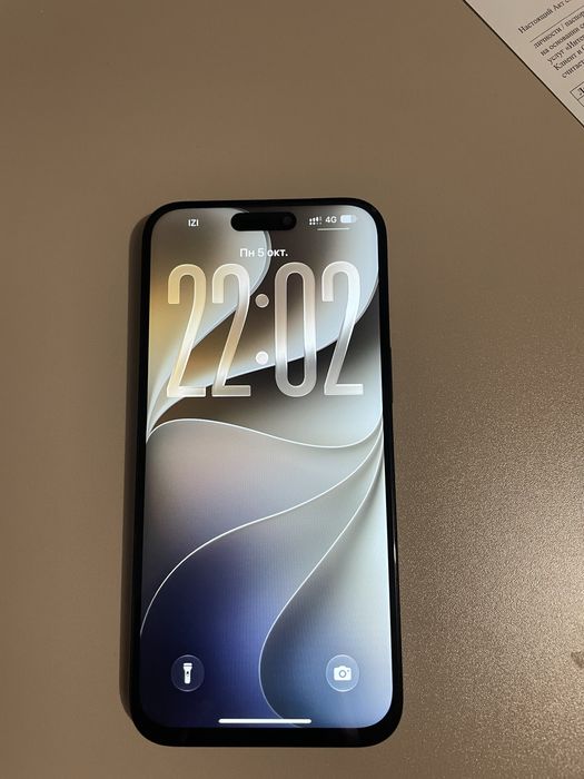 Продается iPhone 15 pro max, 256гб, синий