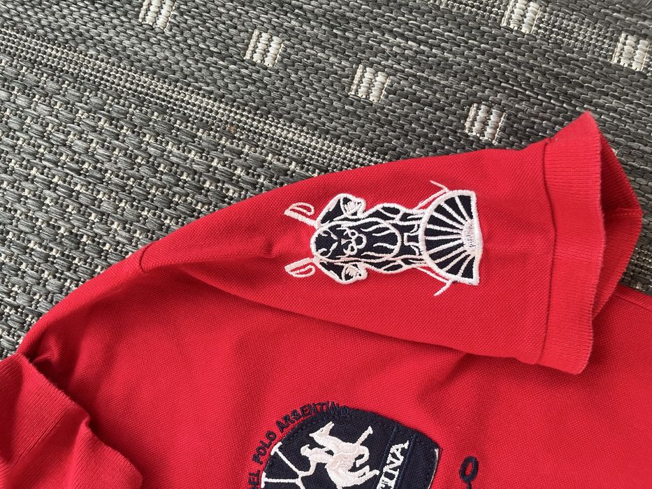 red La Martina polo shirt
